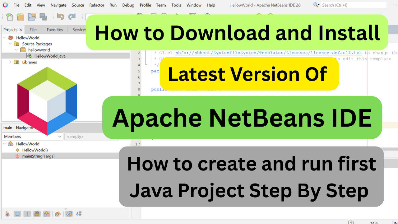 How to download and install latest version of NetBeans IDE