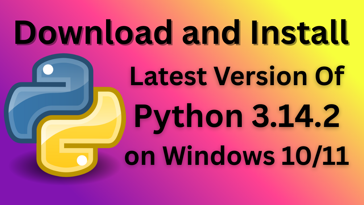 How to install latest version of Python