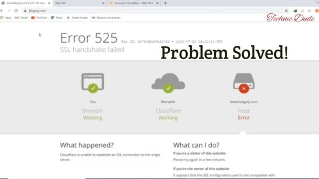 How to Remove Cloudflare Error 525 SSL Handshake failed || 100% Working || Hostinger || Cloudflare